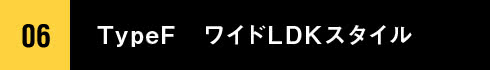 06 TypeF ワイドLDKスタイル