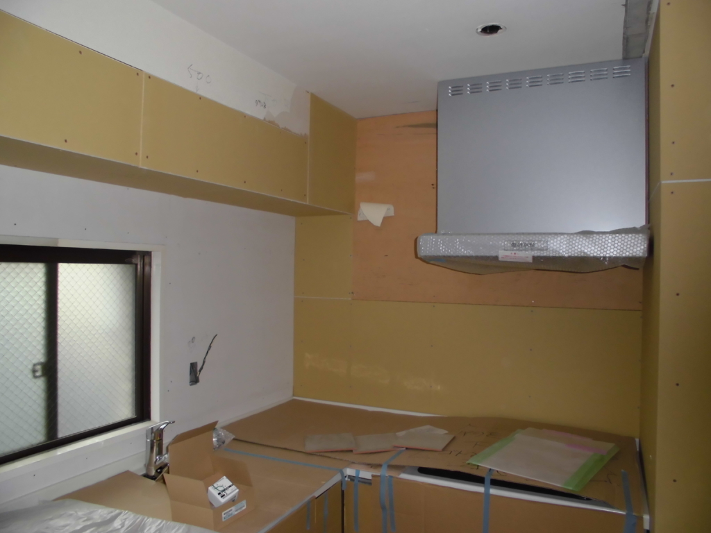 完成前写真(白い家)3