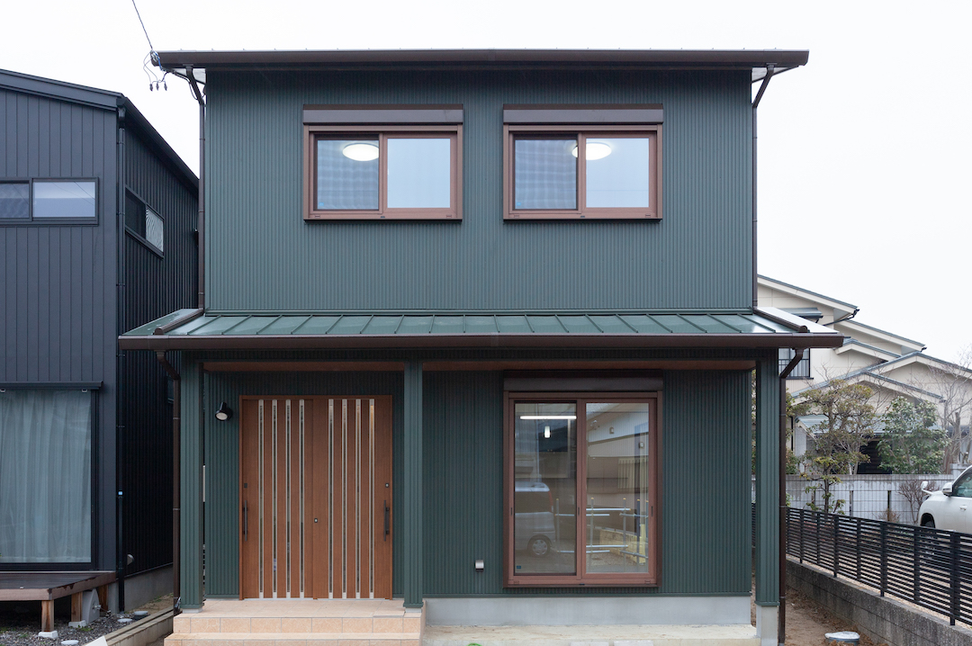 ガルバリウム鋼板の外観