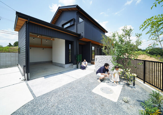 木々と共に成長する、ジャパニーズモダンスタイルハウス【愛知県豊田市の注文住宅】