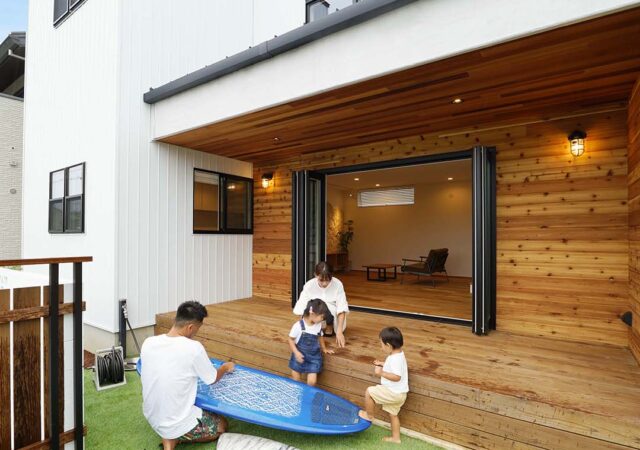 沖縄の風が吹き抜けるオーシャンリゾートスタイルハウス【愛知県安城市の注文住宅】