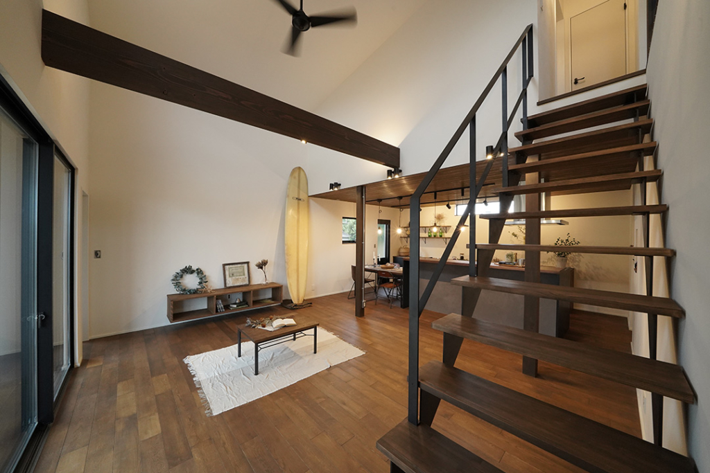 サーファーズハウスのLDK