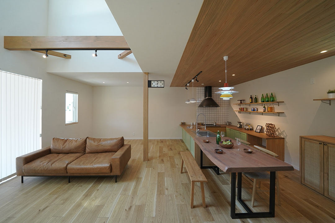 パステルカラーのフレンチモダンなお家【愛知県岡崎市の注文住宅】