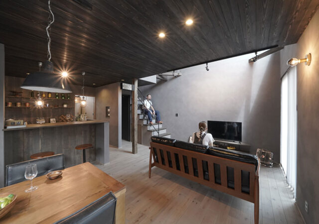 ダークヴィンテージスタイルハウス【愛知県豊川市の注文住宅】