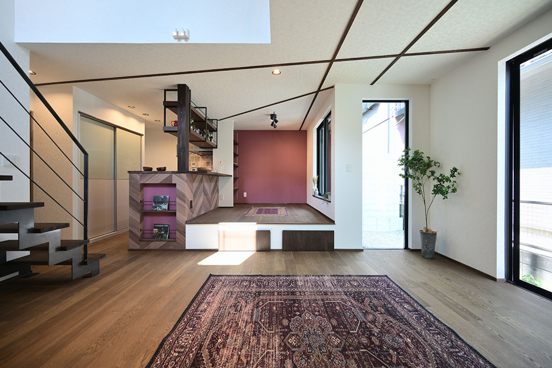 アジアンリゾートスタイルハウス【愛知県豊田市の注文住宅】