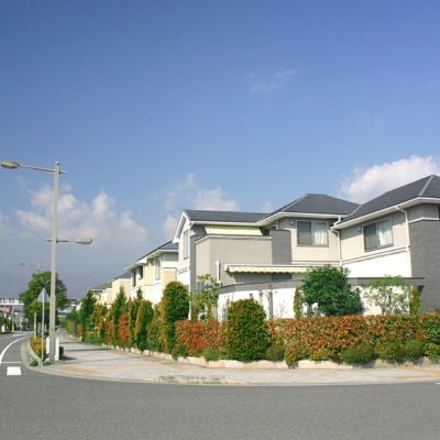 土地と道路