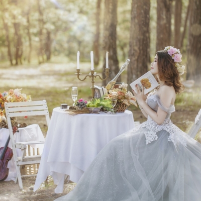 結婚式の花嫁